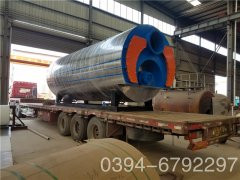 100万大卡天然气导热油炉