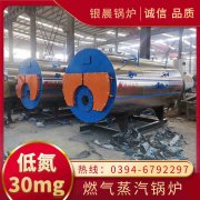 10吨天然气蒸汽锅炉太康银晨锅炉